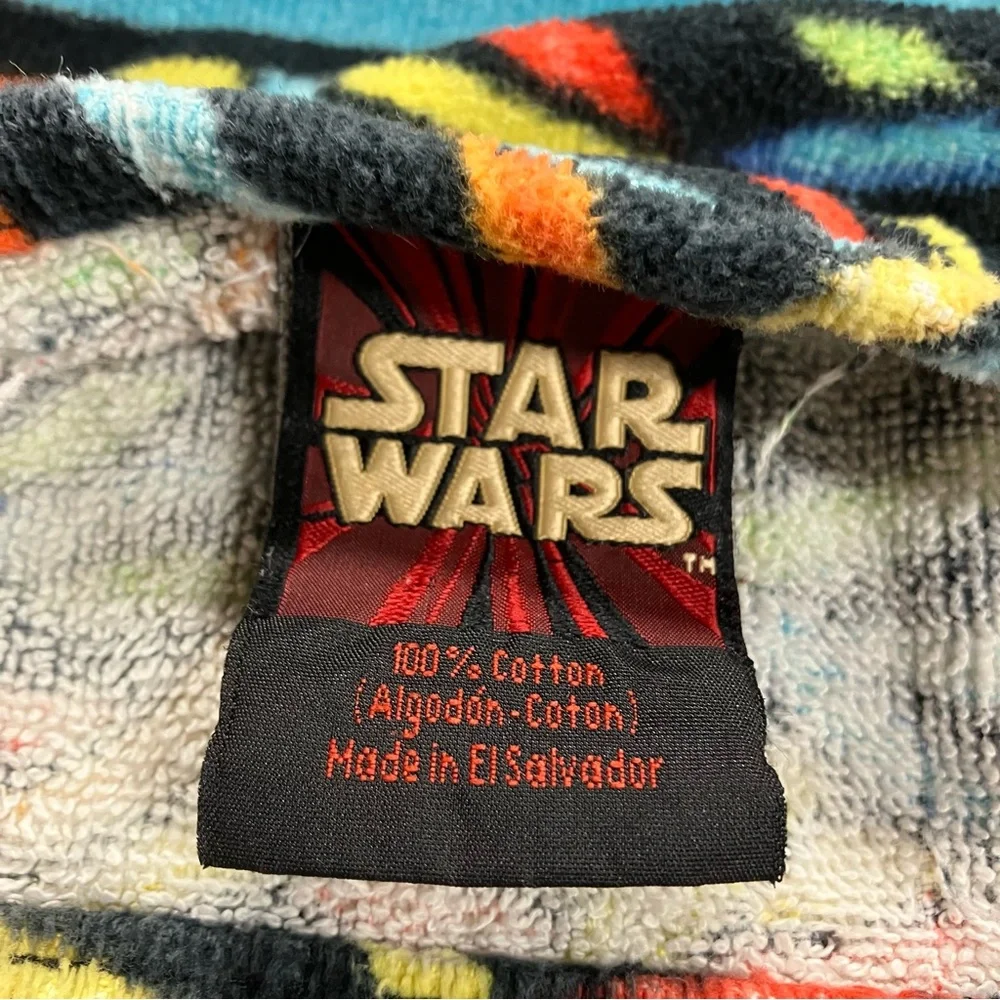 Vintage Star Wars C3P0 Beach Towel Wires Border #54122 100% Cotton 27” X 54”